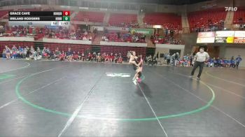 125 lbs Round 1 - Rr1 - Grace Cave, Borger vs Ireland Rodgers, Henrietta