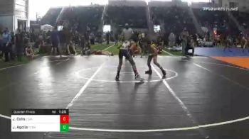 74 lbs Quarterfinal - Jacob Celis, Coalinga Roughnecks vs Jake Agolia, Team So-Cal