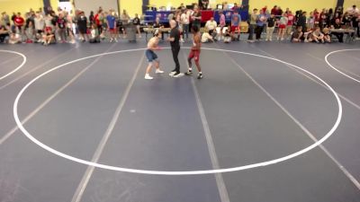 126 lbs Cons. Round 2 - Michael Dyett, IA vs Beckett Rehorst, SD