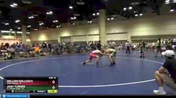 126 lbs Round 9 (10 Team) - William Kollosch, Iowa Gables vs Josh Turner, FL Young Guns
