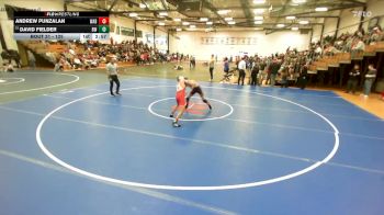 125 lbs Champ. Round 1 - David Fielder, Baldwin Wallace vs Andrew Punzalan, Wabash