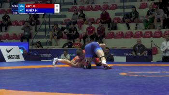 70 kg Qualif. - Douglas Weber Zapf, United States vs Benedikt Huber, Austria