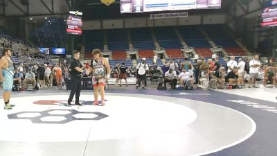 285 lbs 5th Place Match - Anthony Samanich, Illinois vs Lucas Franklin, Oklahoma
