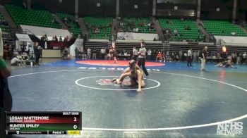 5A 165 lbs Quarterfinal - Hunter Smiley, Lincoln vs Logan Whittemore, Southside, Gadsden