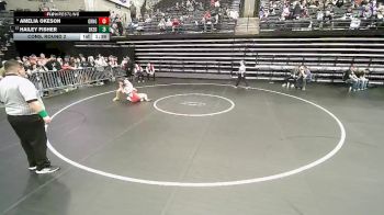 5A 130 lbs Cons. Round 2 - Hailey Fisher, Box Elder vs Amelia Okeson, Granger