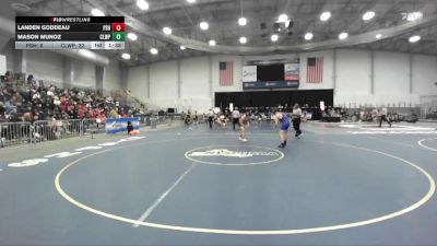 145 lbs Round 2 (3 Team) - Mason Munoz, Chautauqua Lake-Westfield-Panama vs Landen Goddeau, Peru Sr HS