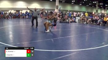 115 lbs Round 1 (16 Team) - Evelyn Kramer, Iowa Minion Nation vs Isabel Duarte, SOWA