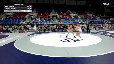 138 lbs Champ. Rd Of 64 - Jake Amiott, NC vs Mihai Necula, GA