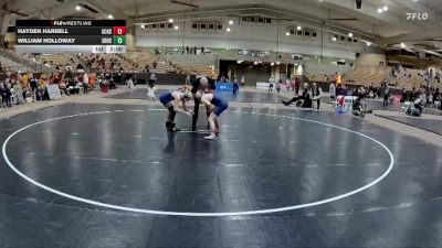 144 lbs Quarterfinals (8 Team) - William Holloway, Soddy Daisy High School vs Hayden Harrell, Anderson Co. High School