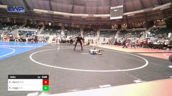 49 lbs Final - Kristopher Henry, Powerhouse Wrestling Club vs Kayde Legg, Keystone Wrestling Club