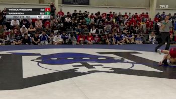 103 lbs 1st Place Match - Kaiden Noia, Monsignor Farrell vs Patrick Winseman, St. Francis