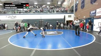 84 lbs 5th Place Match - Parker Sturges, Preston Warriors Wrestling vs Grant Morris, Hawk Wrestling Club
