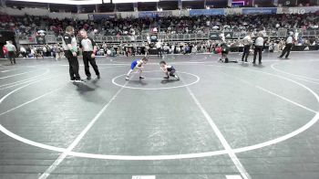 53 lbs Round Of 16 - Gunner Seckinger, Mighty Warrior Wr Ac vs Connor Johnson, Spartan WC