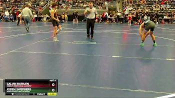 115 lbs Quarterfinal - Ayden Swedberg, Moen Wrestling Academy vs Calvin Rathjen, Sebolt Wrestling Academy