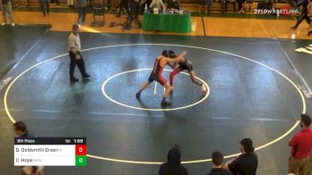 138 lbs Consolation - Damari Goldsmith Greene, Whitman-Hanson vs Connor Hope, Walpole