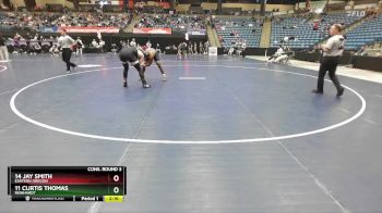197 lbs Cons. Round 3 - 11 Curtis Thomas, Reinhardt vs 14 Jay Smith, Eastern Oregon