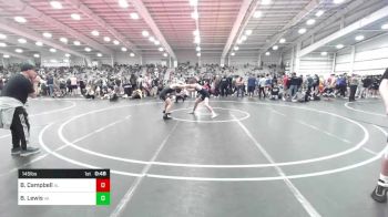 145 lbs Consi Of 8 #2 - Brady Campbell, AL vs Beau Lewis, VA
