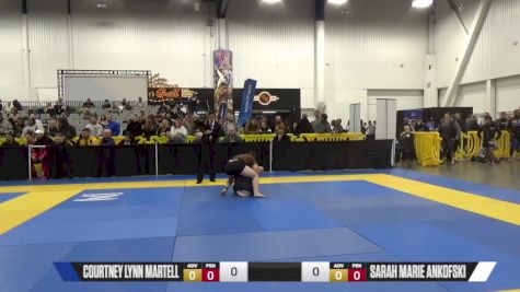 Sarah Marie Ankofski vs Courtney Lynn Martell 2024 World IBJJF Jiu-Jitsu No-Gi Championship