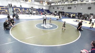 40-43 lbs Round 5 - Benjamin Saenz, Threshold Wrestling Club vs Max Luna, Los Bandidos