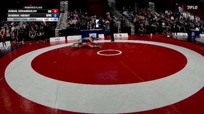 65kg Cons. Round 2 - Zubail Dzhabrailov, Edmonton Wrestling Club vs Dominic Wendt, Miri Piri Wrestling Club