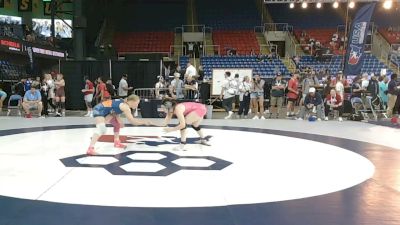 130 lbs Champ. Rd Of 128 - Kaitlyn Raue, Iowa vs Regina Stoeser, South Dakota