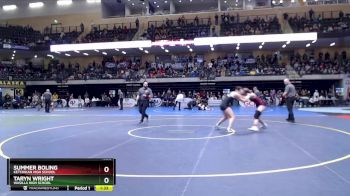 132G Semifinal - TARYN WRIGHT, Wasilla High School vs Summer Boling, Ketchikan High School