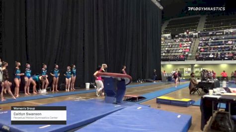 Caitlyn Swanson - Women's Group, Perpetual Motion Gymnastics Center - 2021 Women's Xcel Region 4 Championships