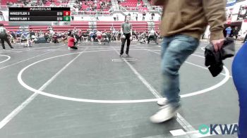 130-140 lbs Rr Rnd 1 - Dallas Stokes, Little Axe Takedown Club vs Matthew McFadden, CCYO