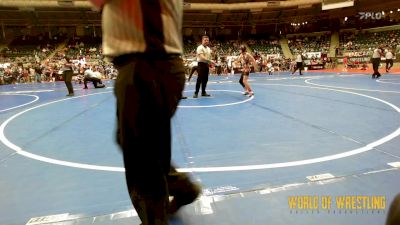 80 lbs Round Of 64 - Jorrdan Salazar, Duran Elite vs Chase Jacobs, Michigan West Wrestling Club