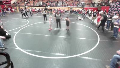 93 lbs Champ. Round 1 - Kace Gilley, Fighting Squirrels Wrestling Club vs Able Haag, Kimberly Bulldog Wrestling Club
