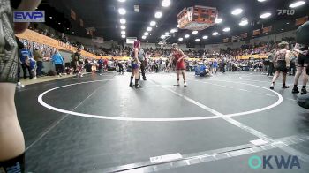 80/84 lbs Rr Rnd 1 - Charles Shipman Jr, Geary Youth Wrestling vs Layla Achziger (84), Choctaw Ironman Youth Wrestling