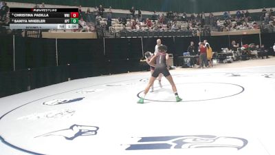 100 lbs Round 2 - Saniya Wheeler, North Point vs Christina Padilla, Winters Mill