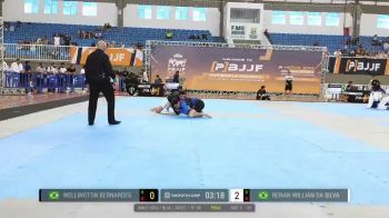 Wellington Bernardes vs Renan Willian Da Silva 2026 PBJJF South American Jiu-Jitsu Championship
