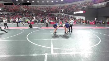 240 lbs Quarterfinal - Ethan Emerson, Evansville Wrestling Club vs Samuel Anderson, Fox Valley Saints Wrestling