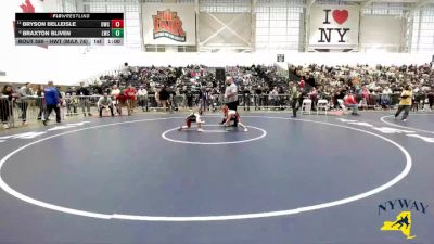 Champ. Round 1 - Bryson Belleisle, Olean Wrestling Club vs Braxton Bliven, LeRoy Wrestling Club