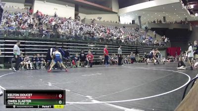 105 lbs Round 4 (6 Team) - Owen Slagter, Team Texas Blue vs Kelton Doucet, Kansas Anaconda