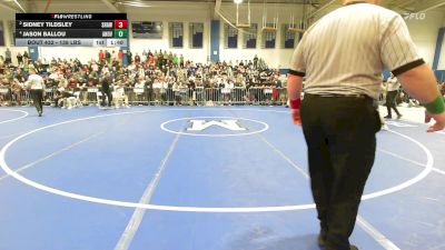 138 lbs Final - Sidney Tildsley, Shawsheen vs Jason Ballou, Andover