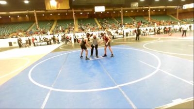 130 lbs Consolation - Cj Archuleta, NM Beast vs Elijah Campbell, Carlsbad Combat Wrestling Club