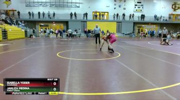 125 lbs Cons. Round 3 - Jahliza Medina, Forest Grove vs Isabella Yoder, Clackamas