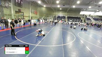 106 lbs Semifinal - Michael Kowalski, Empire vs Gage Southwick, Sanderson Wrestling Academy