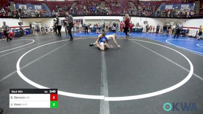 73 lbs Rr Rnd 1 - Braye Benson, HBT Grapplers vs Jesse Voss, Skiatook Youth Wrestling