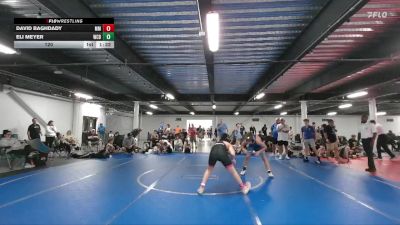 120 lbs Round 1 (6 Team) - Eli Meyer, Wrecking Crew Black vs David Baghdady, Micky`s Maniacs