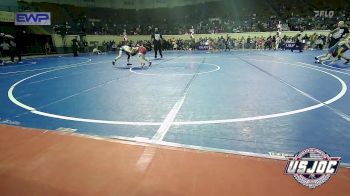 67 lbs Consi Of 8 #1 - Boone Miller, Brawlers vs Jack Leonard, Open Mats