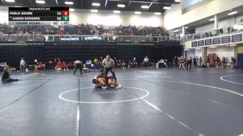 149 lbs Champ. Round 1 - Pablo Adame, Fresno City College vs Aaron Rodgers, Bakersfield