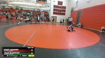 126C Round 2 - Wyatt Johannes, Huntley Project vs Trace Blajszczak, Natrona County