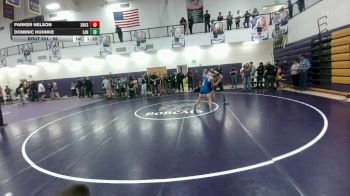 98 lbs 1st Place Match - Dominic Huhnke, Lander Middle School vs Parker Nelson, Shoshoni Junior High School