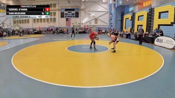 132 lbs Cons. Round 2 - Ezekiel O`Hara, Laurel H S vs Dan McElwee, Milford Senior