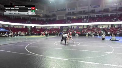 113 lbs Cons. Round 3 - Isidro Cortez, Rocky Mountain vs Kepa Mccarrel, Mountain View