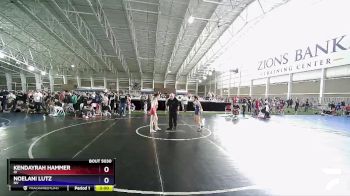 120 lbs Quarterfinal - Kendayrah Hammer, ID vs Noelani Lutz, NV