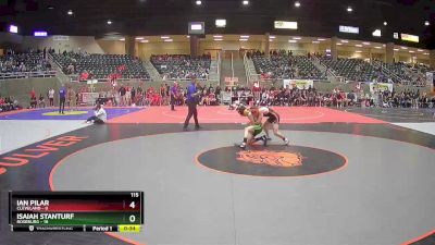 115 lbs Round 1 (4 Team) - Ian Pilar, Cleveland vs Isaiah Stanturf, Roseburg